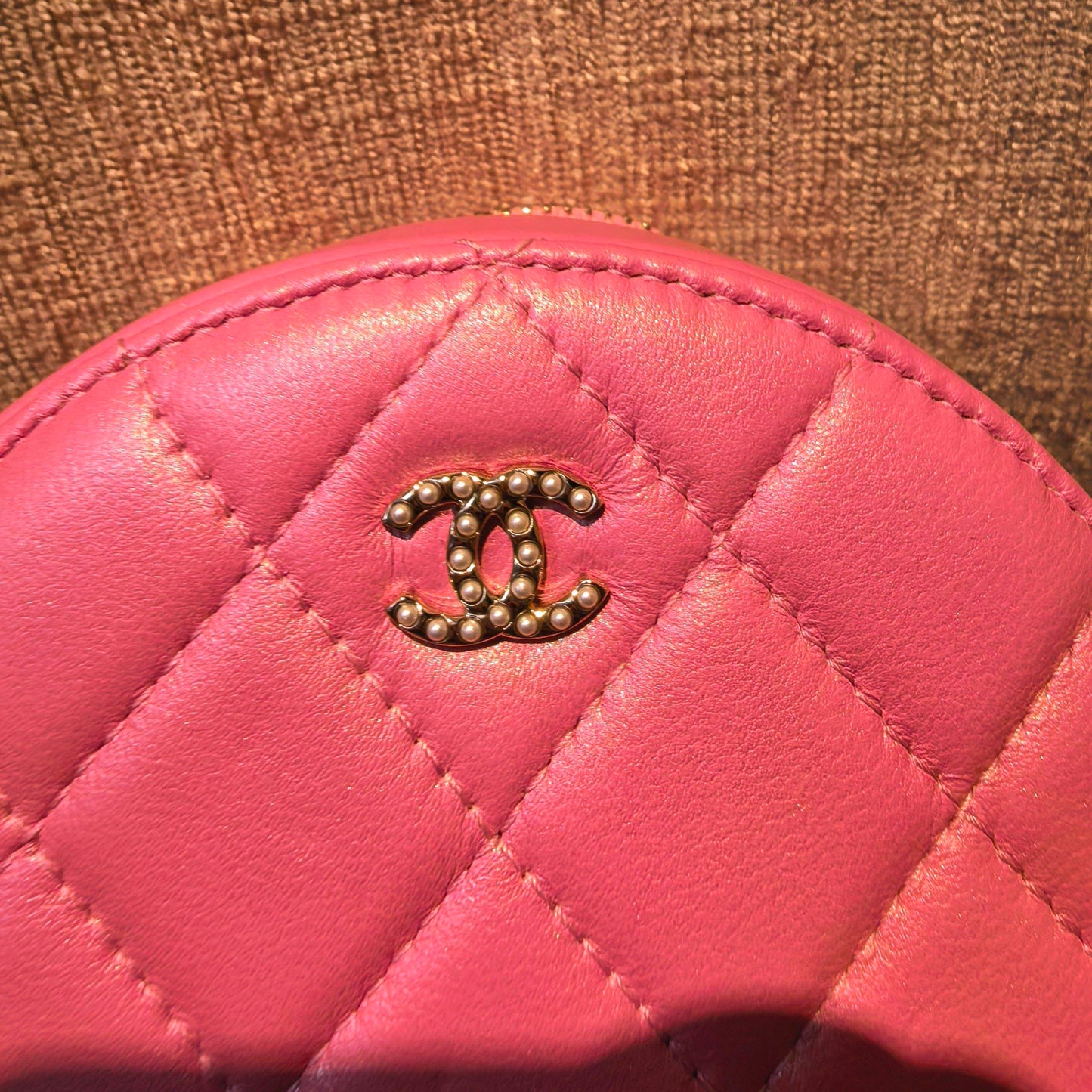 Chanel - Other - Leather - Pink - (mini)