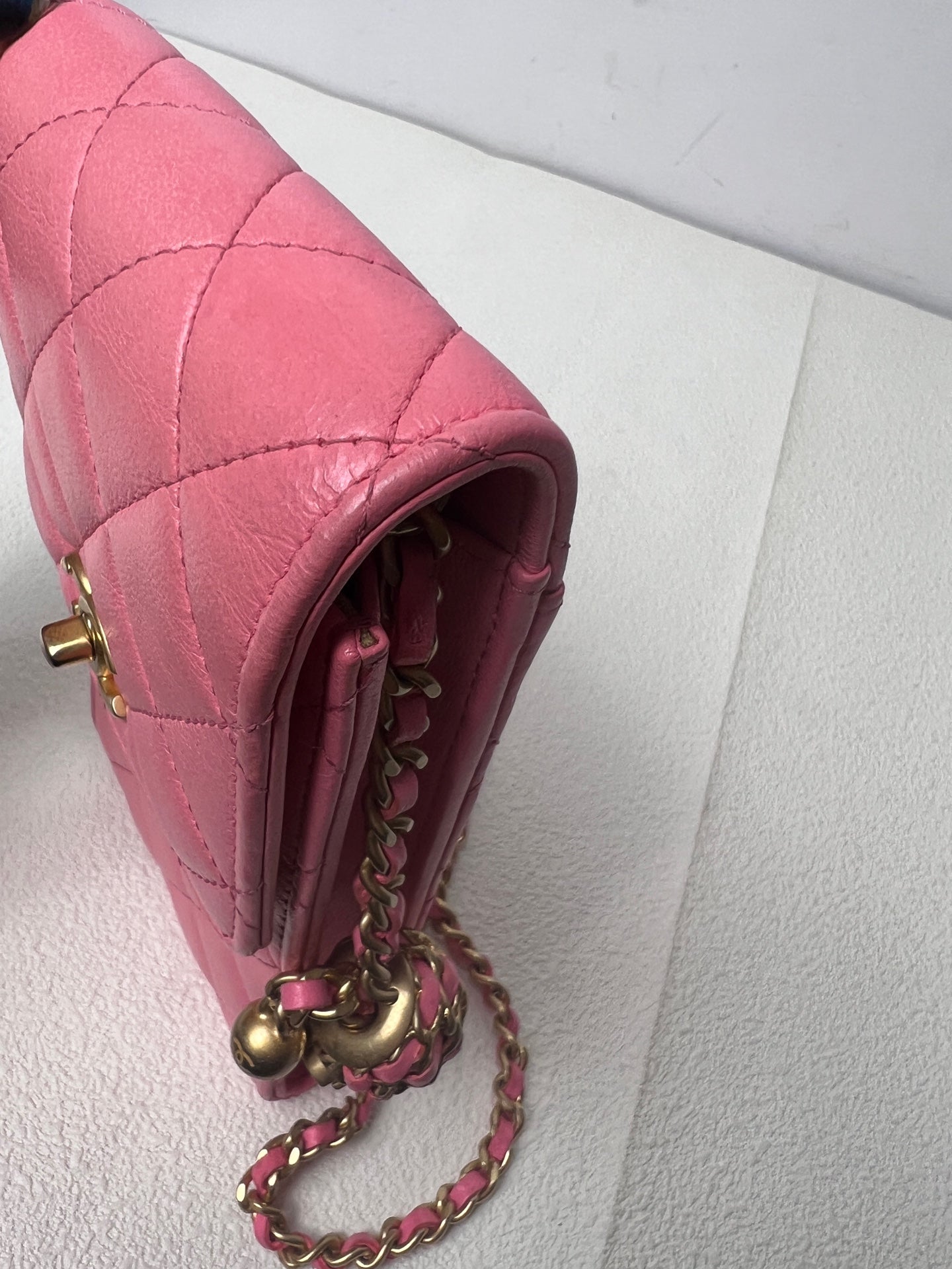 Chanel - Other - Leather - Pink - (mini)