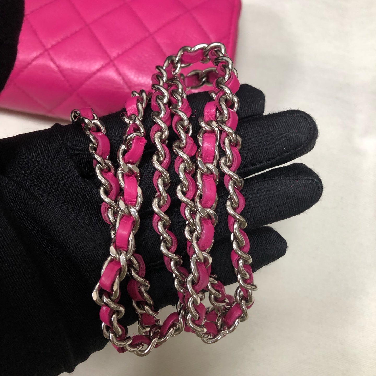 Chanel - Other - Leather - Pink - (mini)