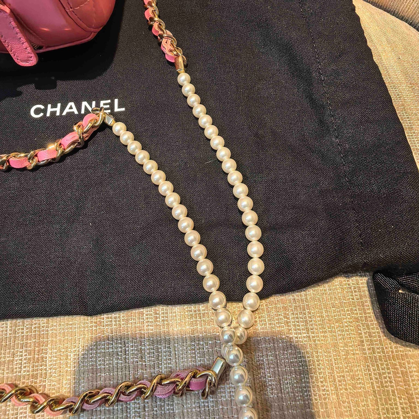 Chanel - Other - Leather - Pink - (mini)