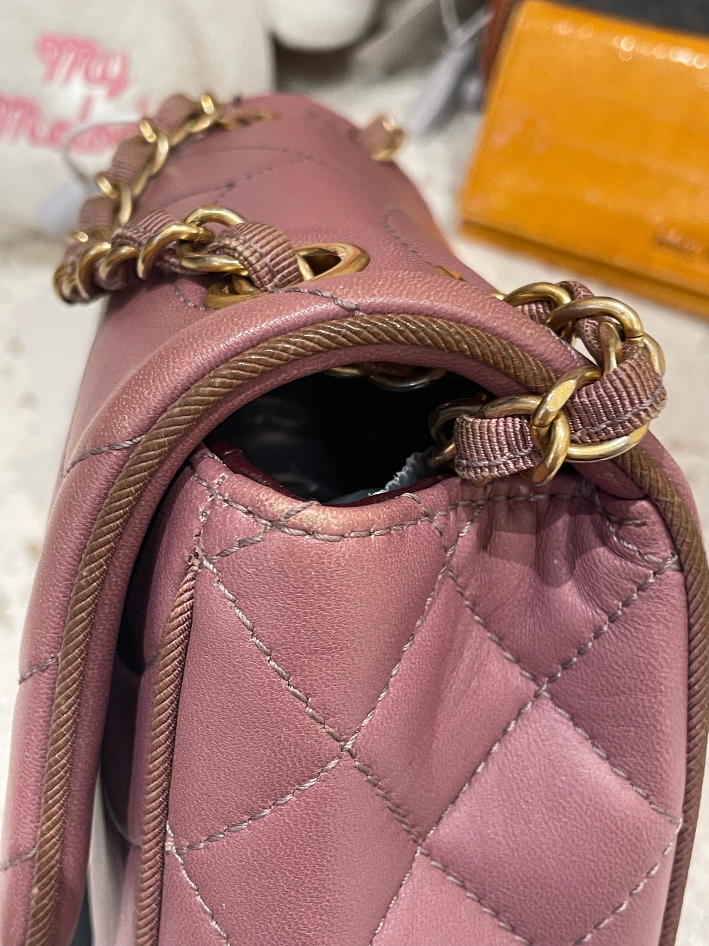 Chanel - Other - Leather - Pink - (mini)