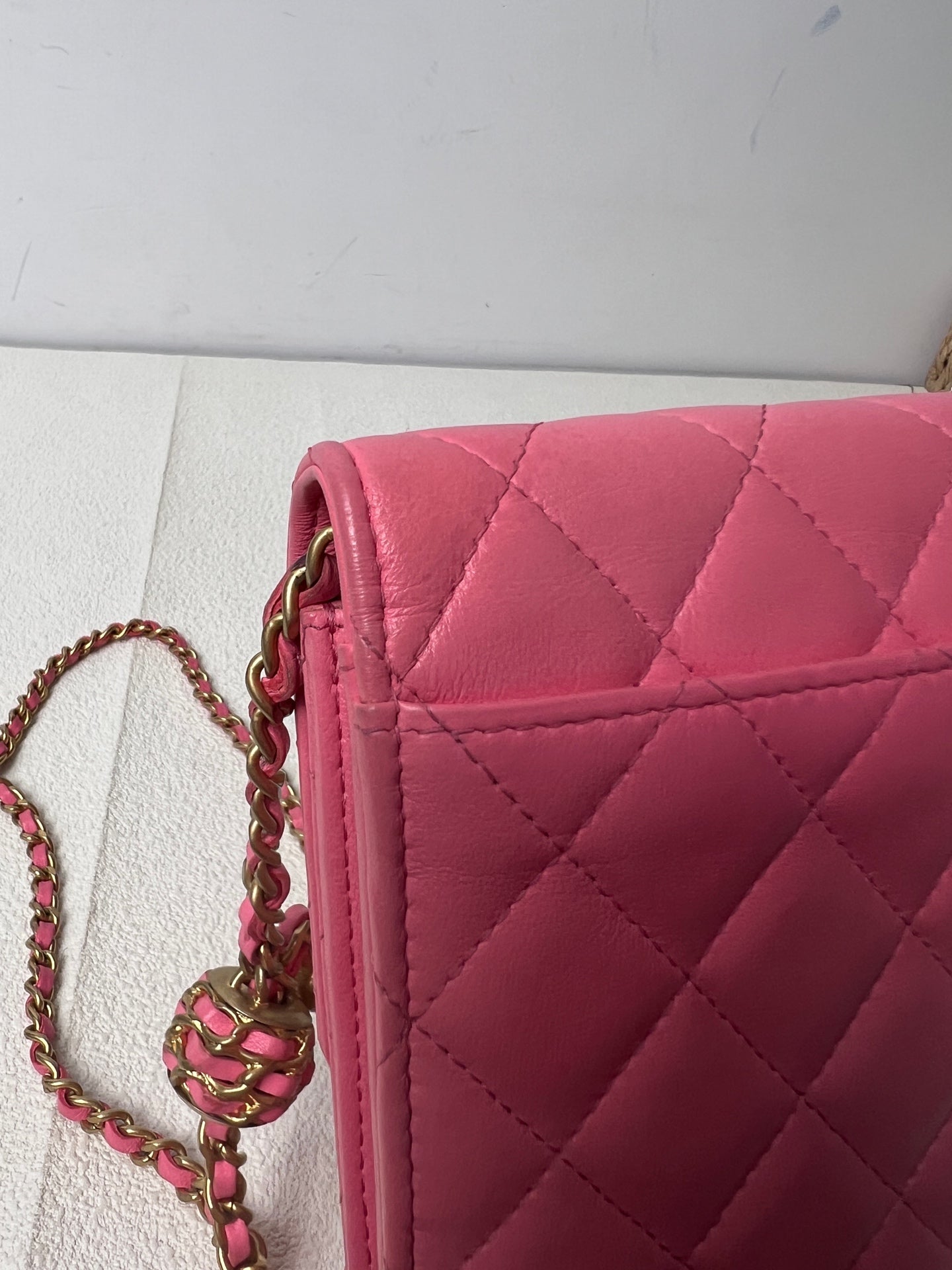Chanel - Other - Leather - Pink - (mini)