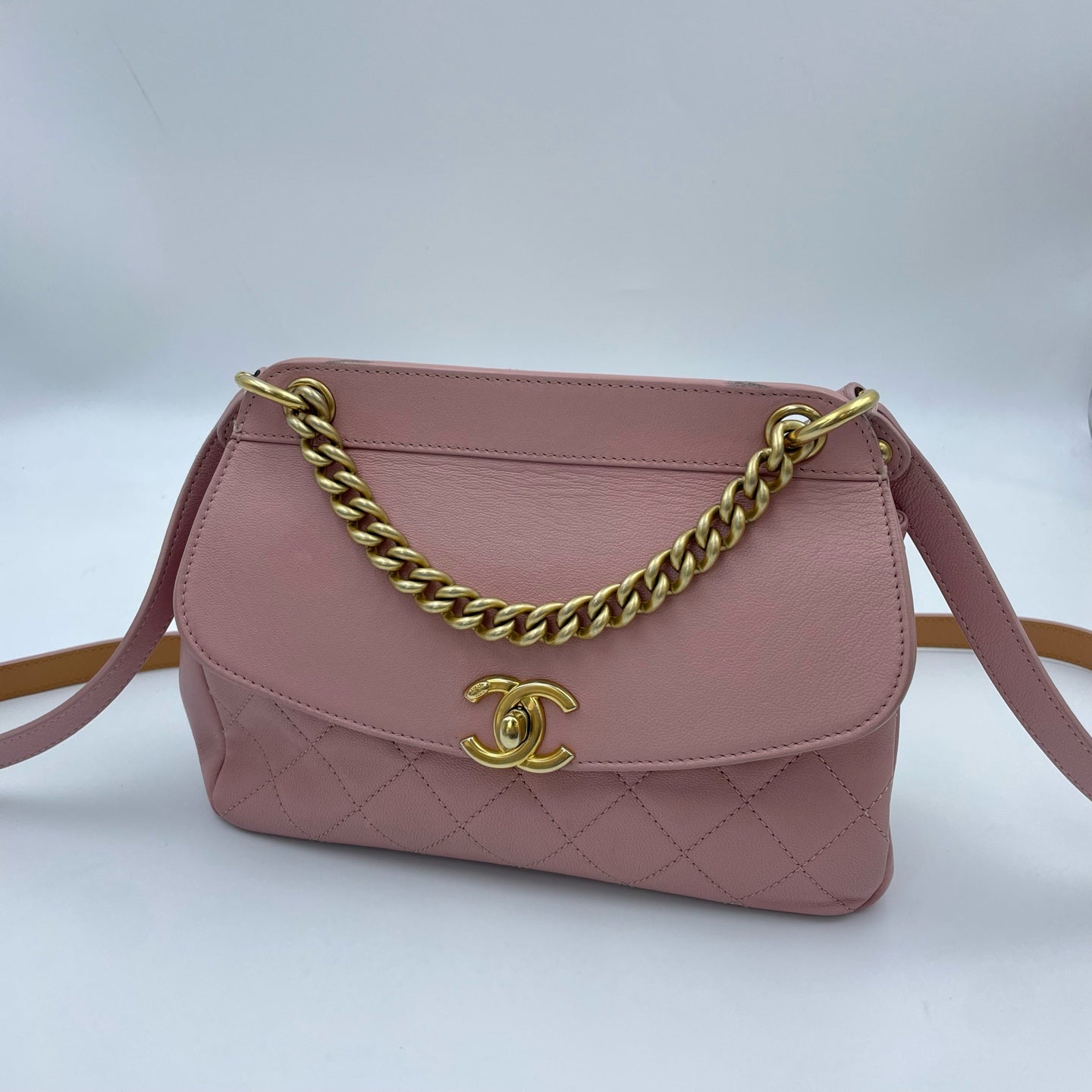 Chanel - Other - Leather - Pink - (small)