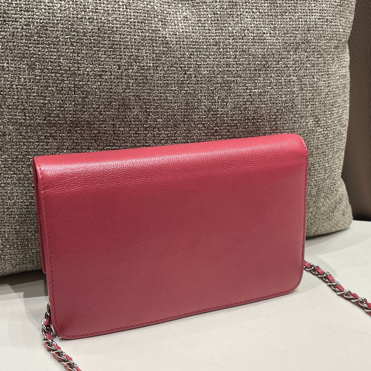 Chanel - Other - Leather - Pink - (small)