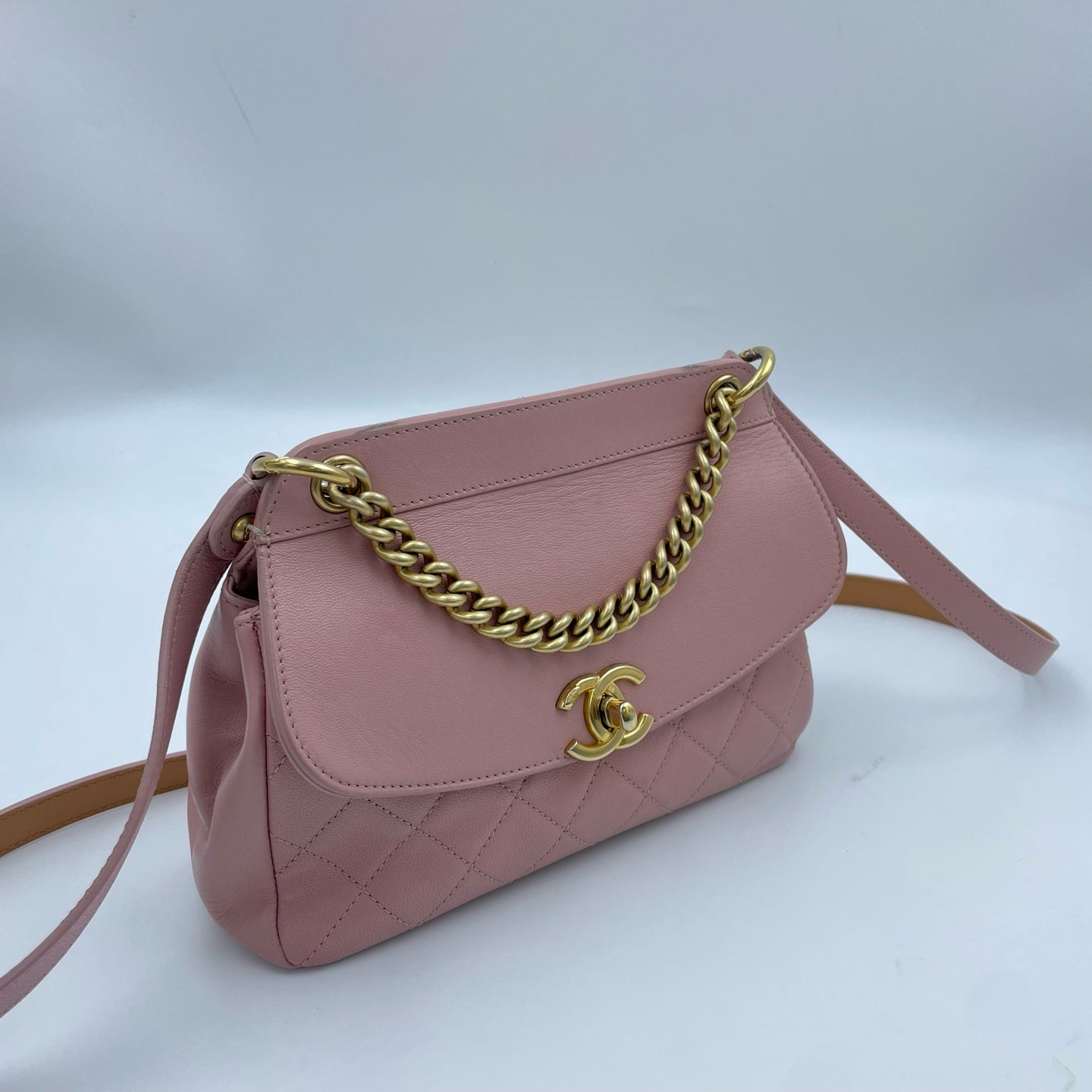 Chanel - Other - Leather - Pink - (small)