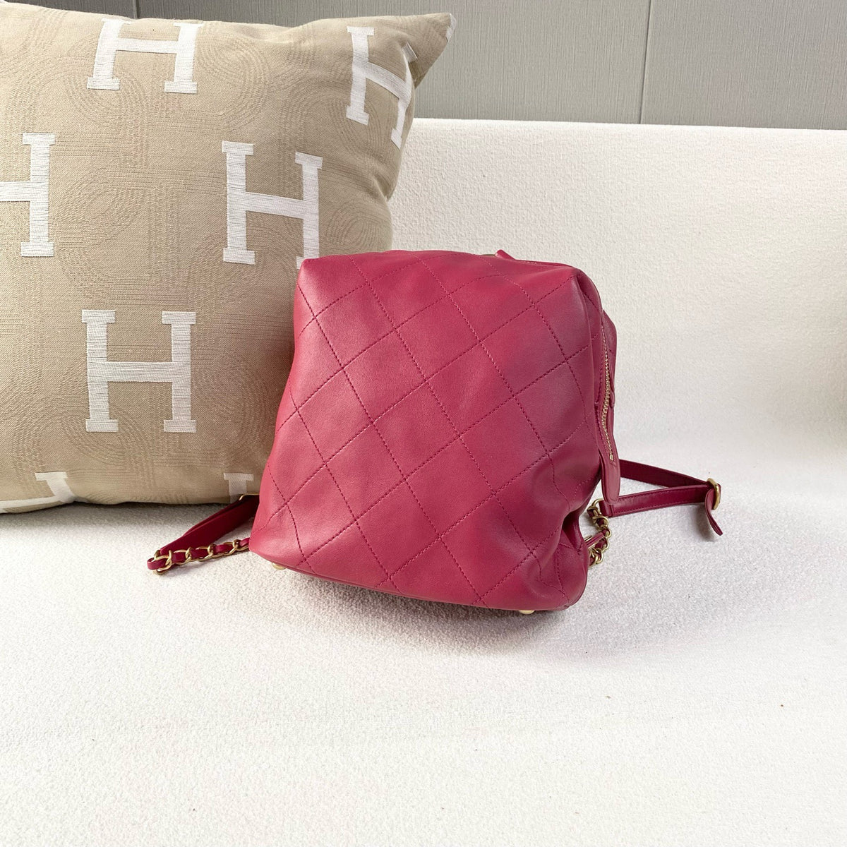 Chanel - Other - Leather - Pink - (Small)