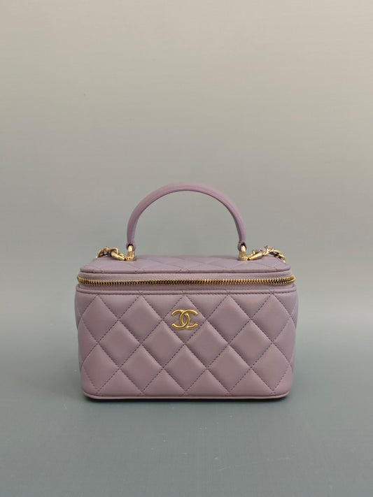 Chanel - Other - Leather - Purple - (mini)