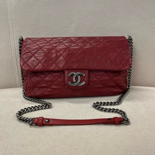 Chanel - Other - Leather - Red - (large)