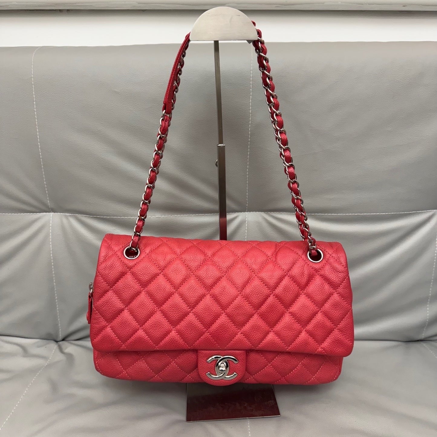 Chanel - Other - Leather - Red - (large)