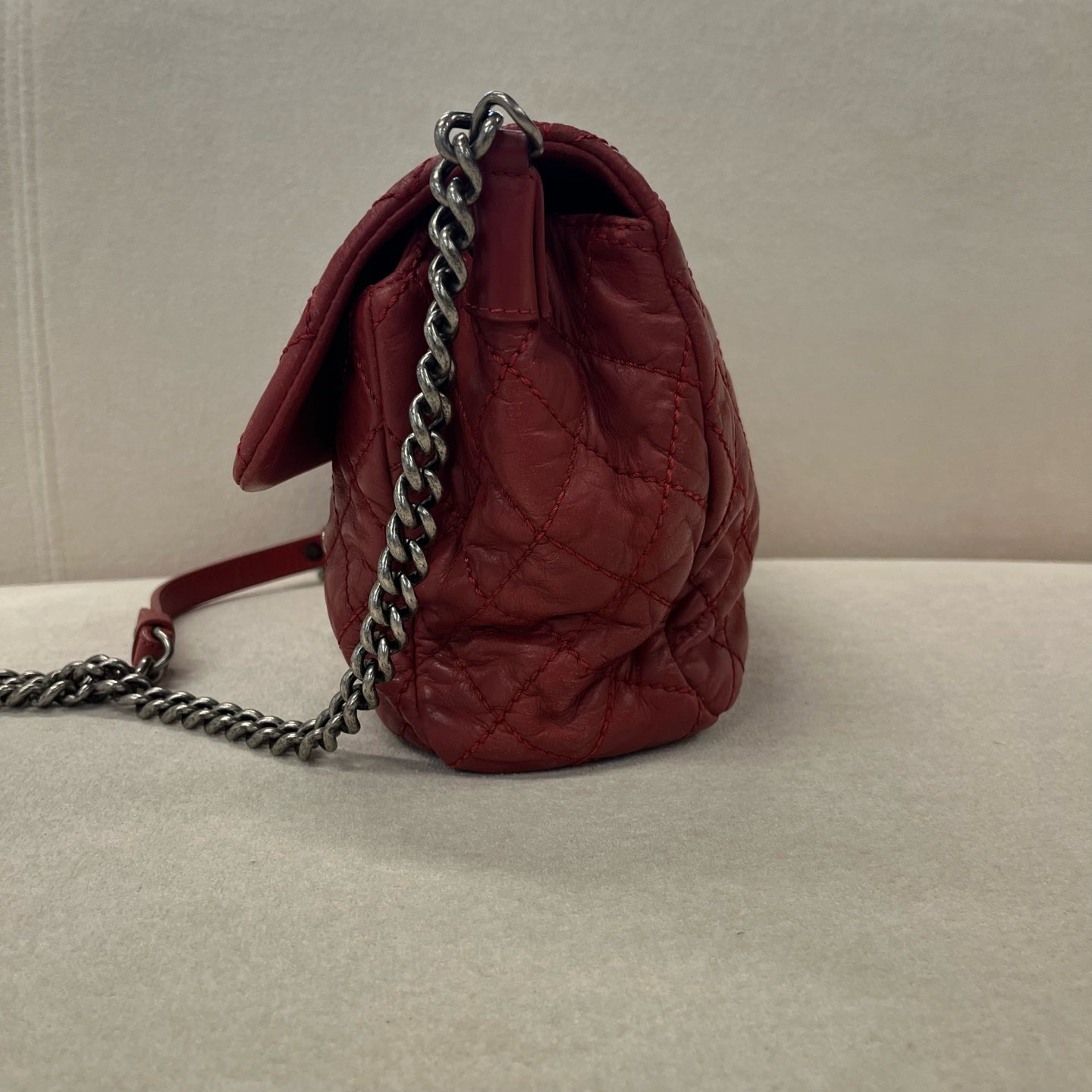 Chanel - Other - Leather - Red - (large)