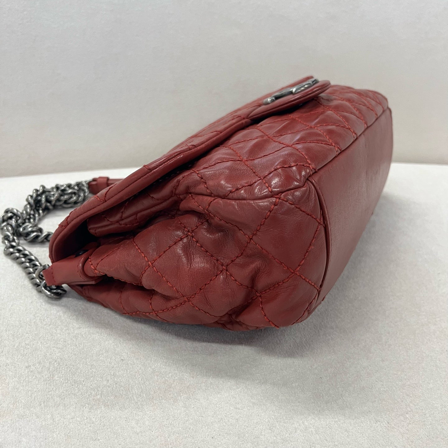 Chanel - Other - Leather - Red - (large)