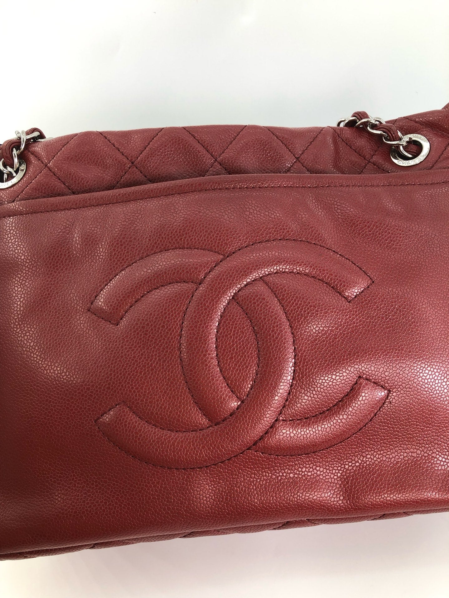 Chanel - Other - Leather - Red - (large)