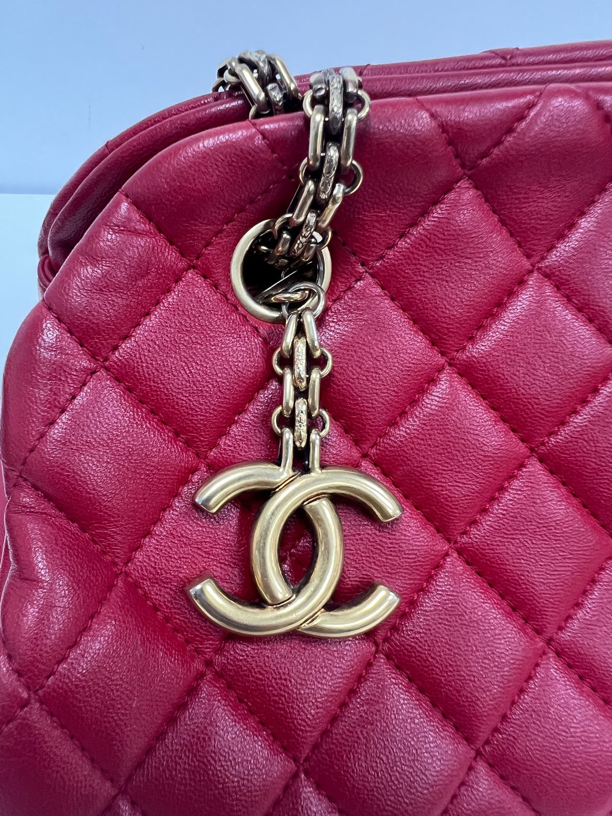 Chanel - Other - Leather - Red - (Large)