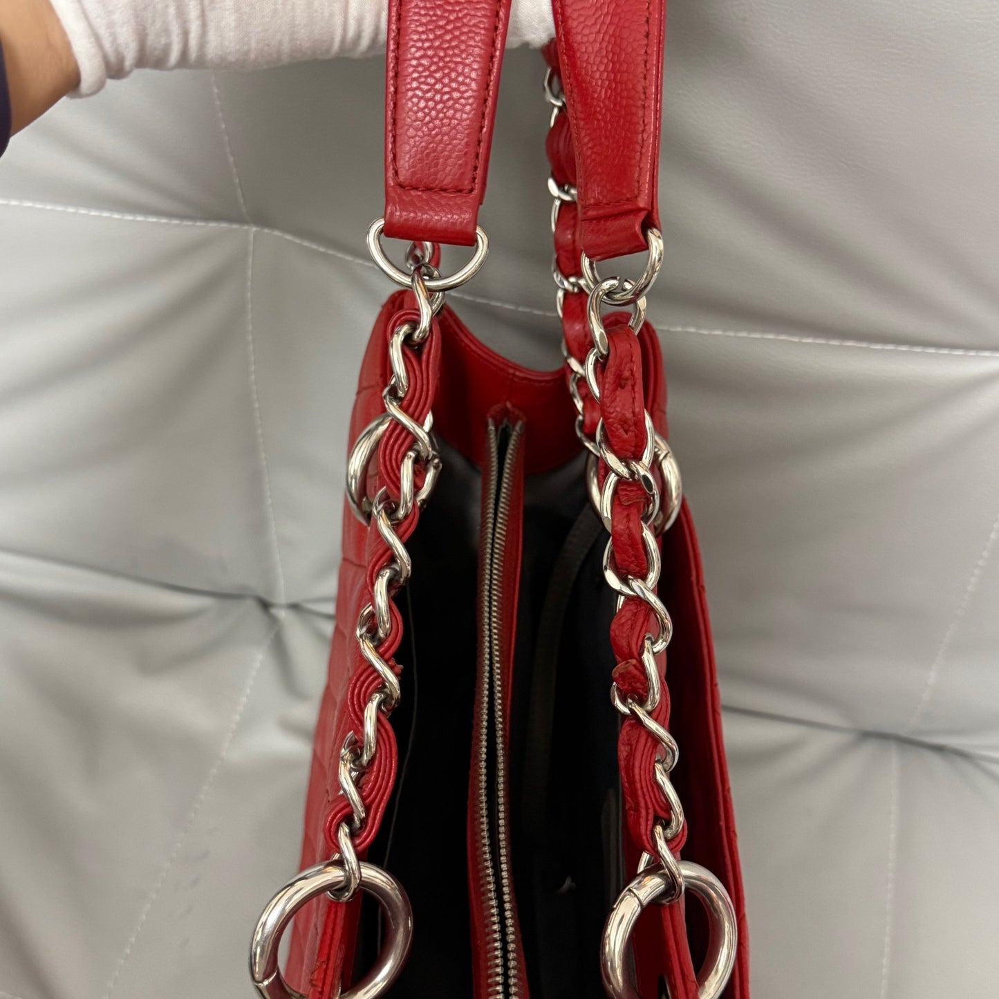 Chanel - Other - Leather - Red - (large)