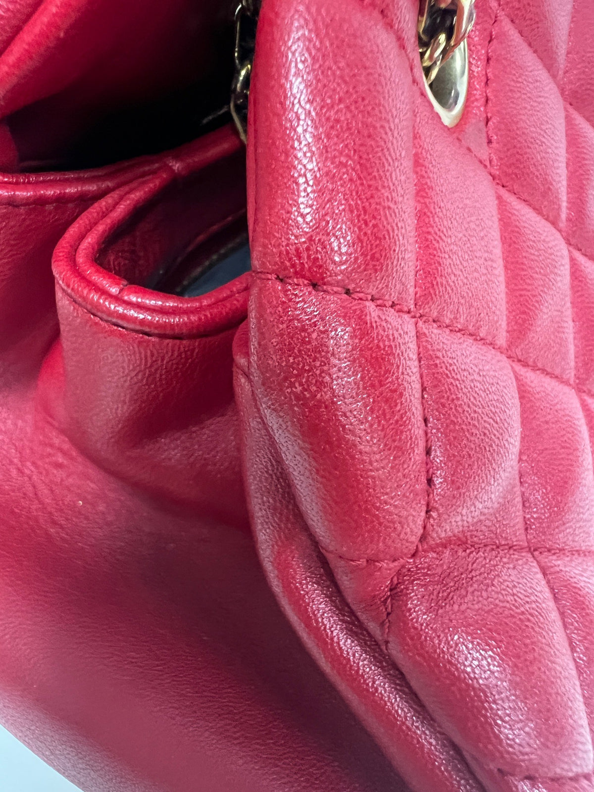 Chanel - Other - Leather - Red - (Large)