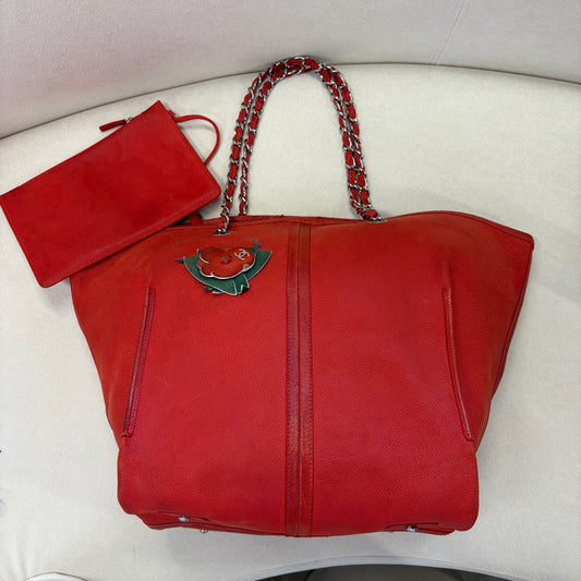 Chanel - Other - Leather - Red - (medium)
