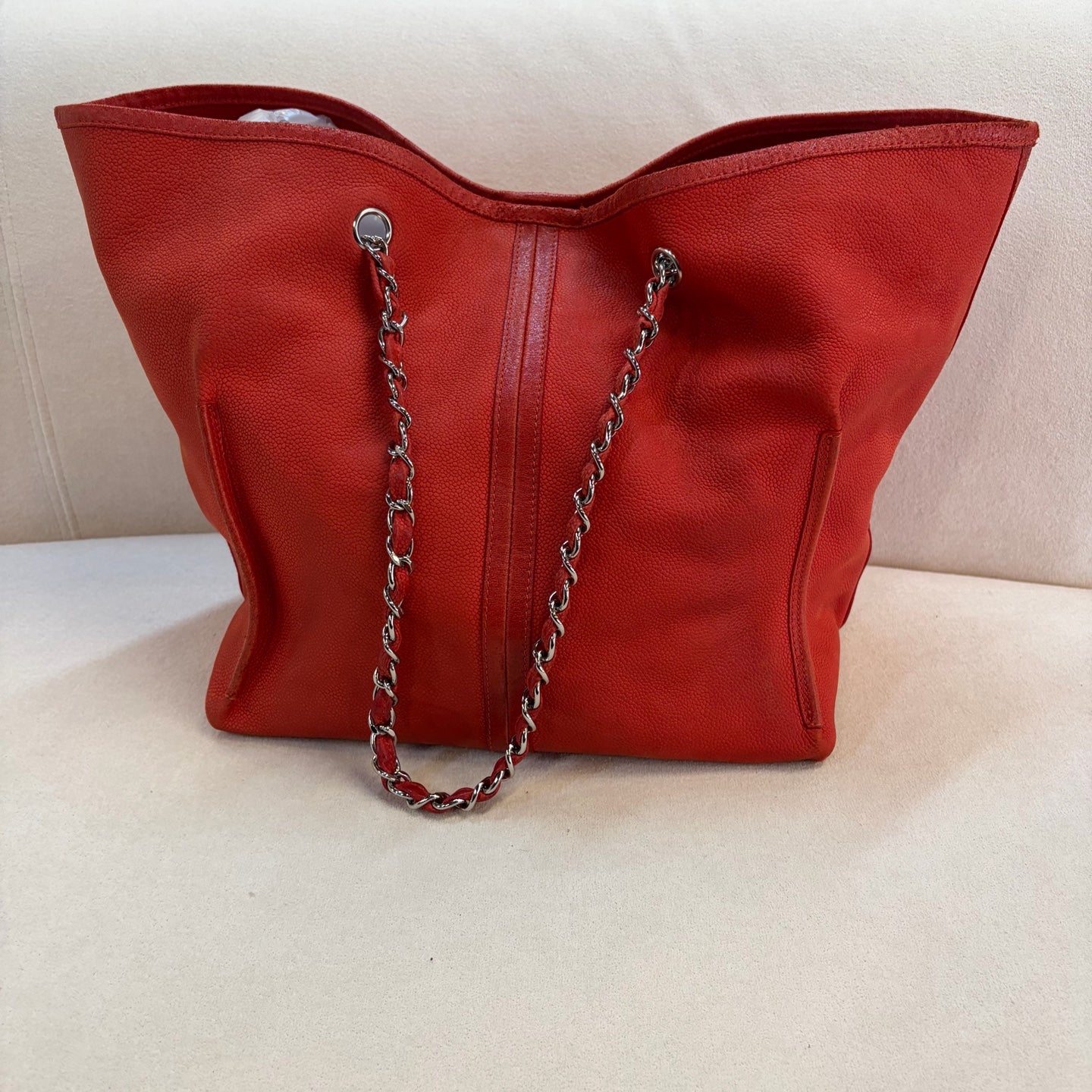 Chanel - Other - Leather - Red - (medium)