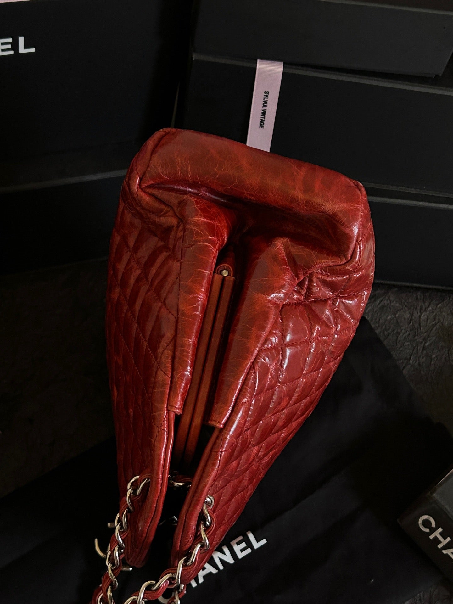 Chanel - Other - Leather - Red - (medium)