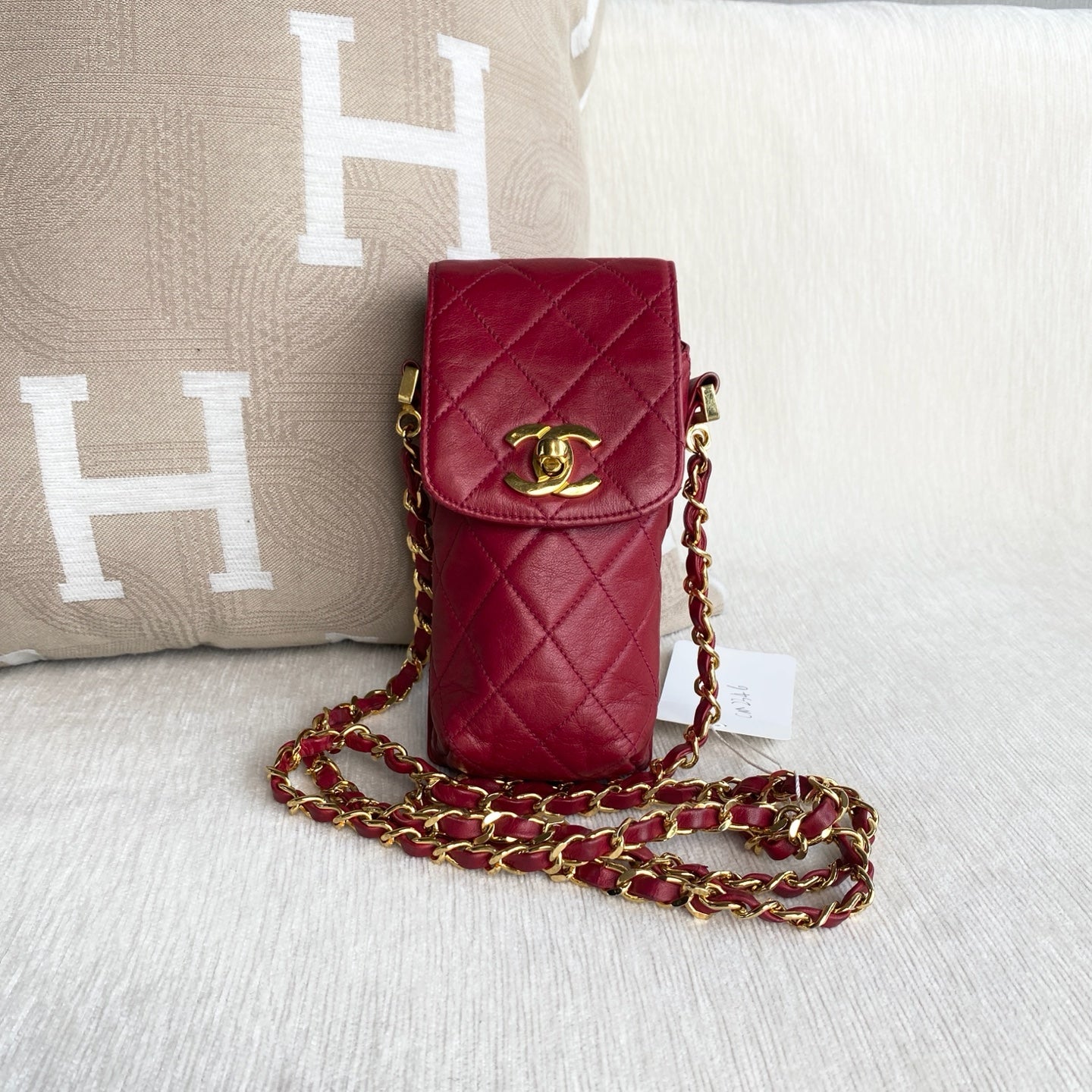 Chanel - Other - Leather - Red - (mini)