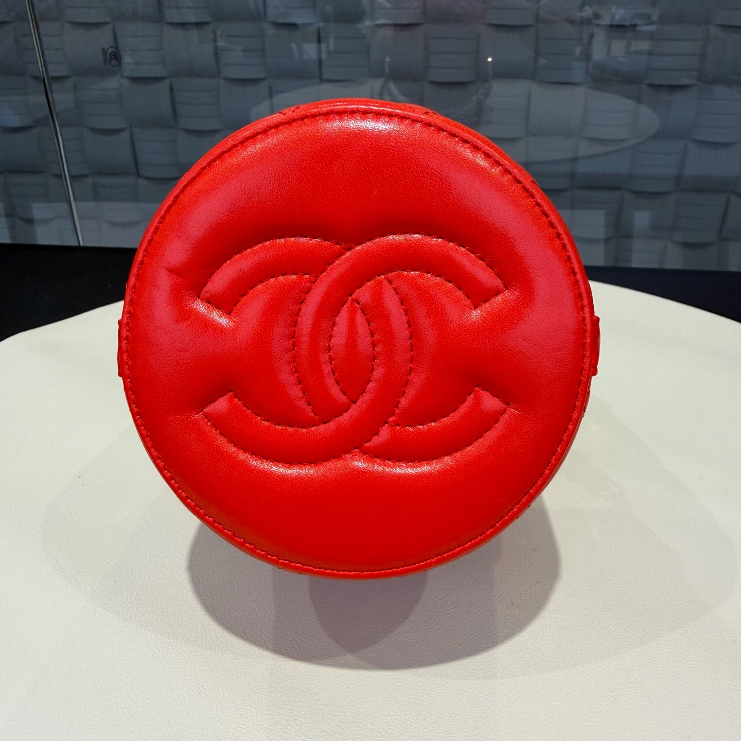 Chanel - Other - Leather - Red - (mini)