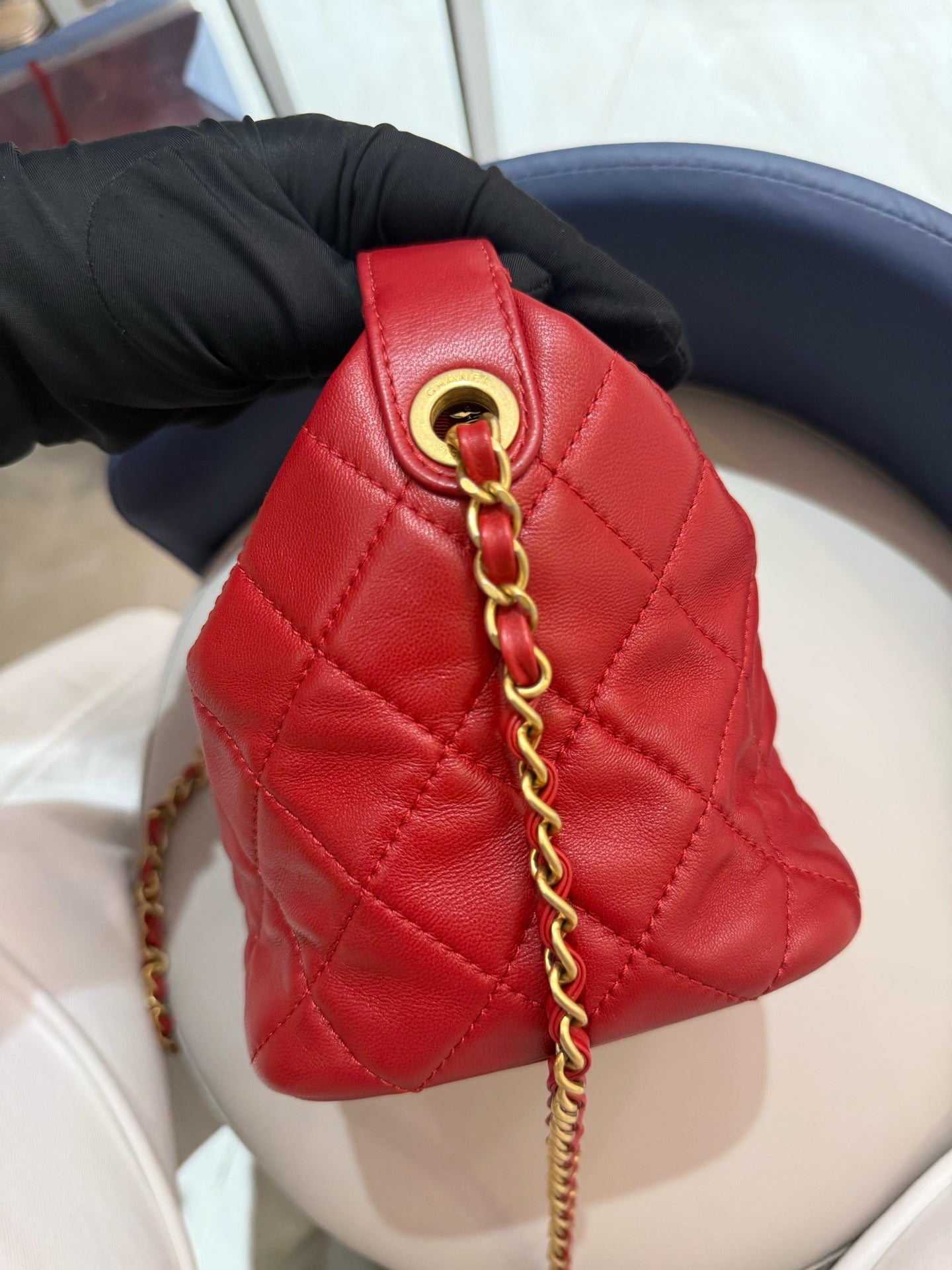 Chanel - Other - Leather - Red - (mini)