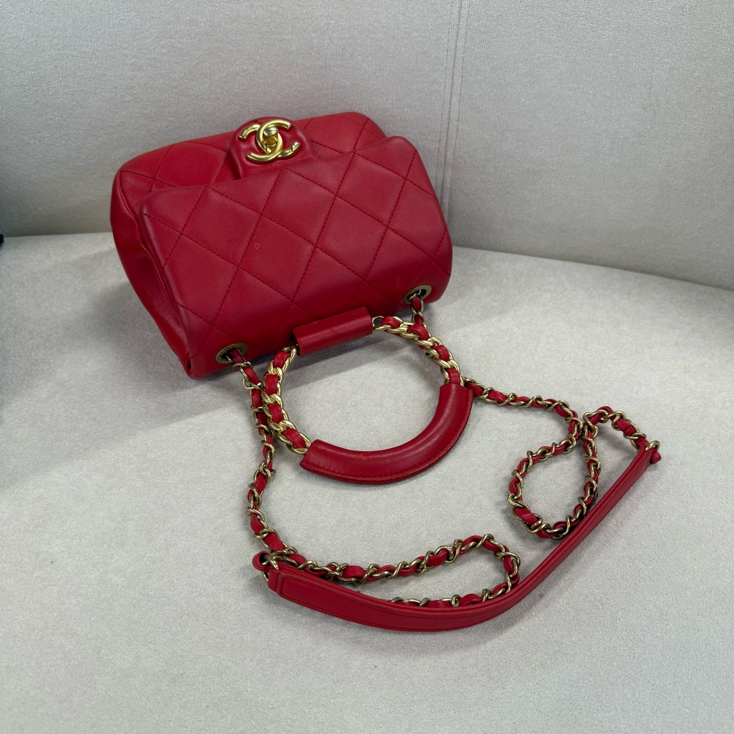 Chanel - Other - Leather - Red - (mini)