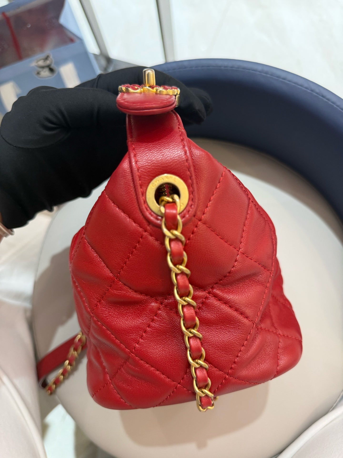 Chanel - Other - Leather - Red - (mini)