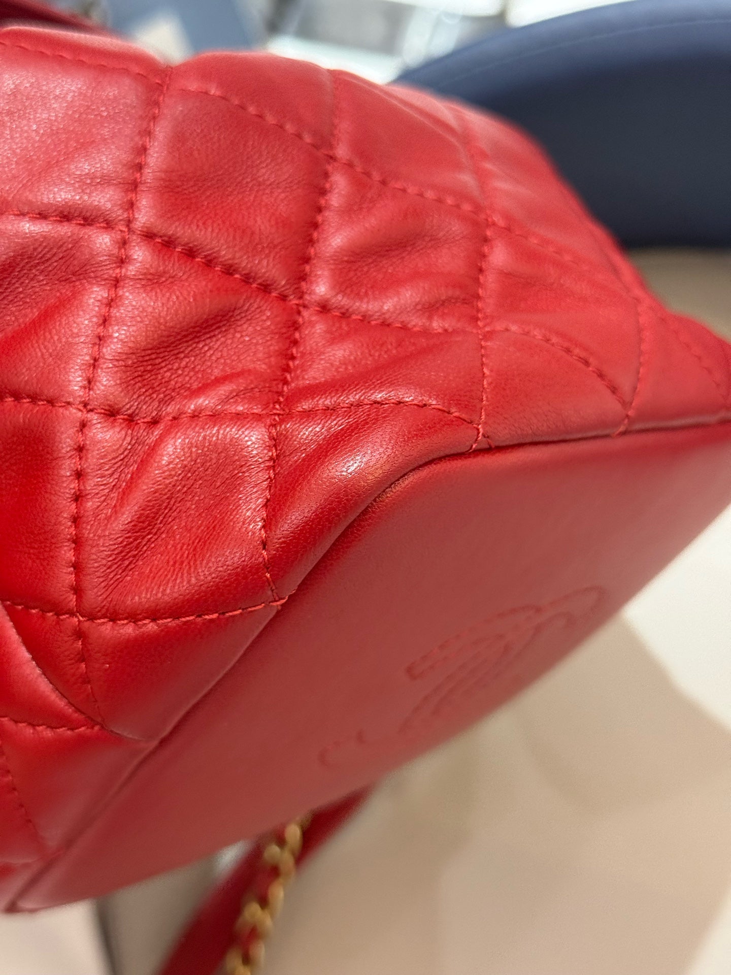 Chanel - Other - Leather - Red - (mini)