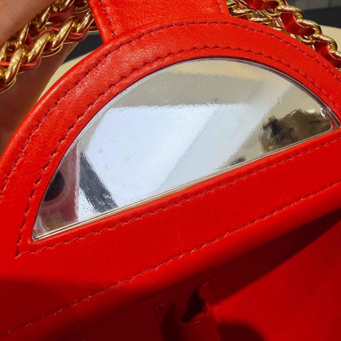 Chanel - Other - Leather - Red - (mini)
