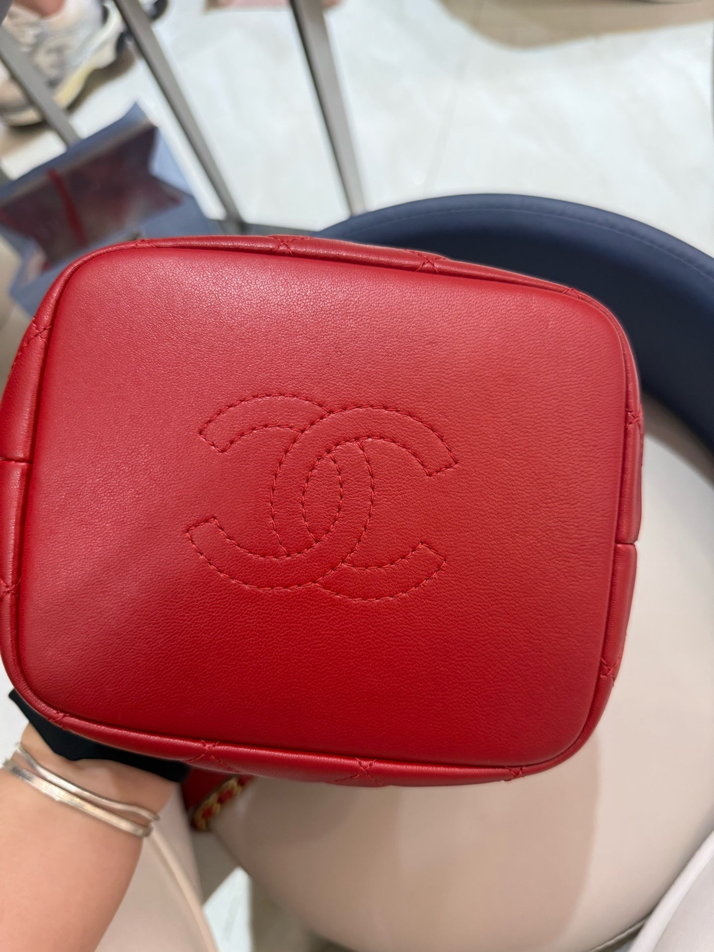 Chanel - Other - Leather - Red - (mini)