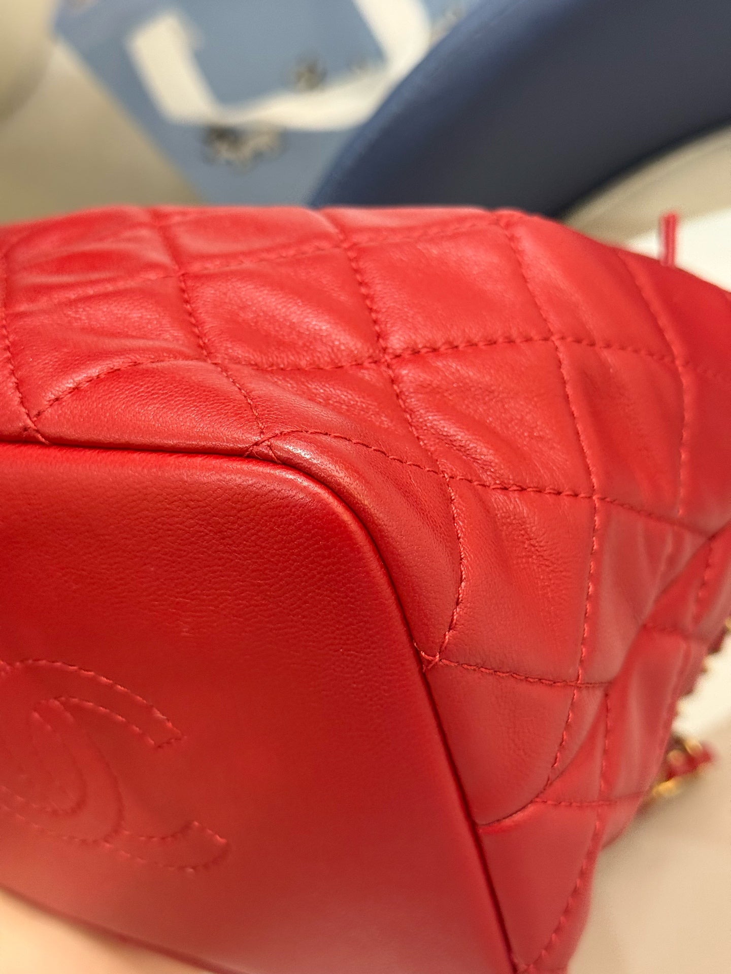 Chanel - Other - Leather - Red - (mini)