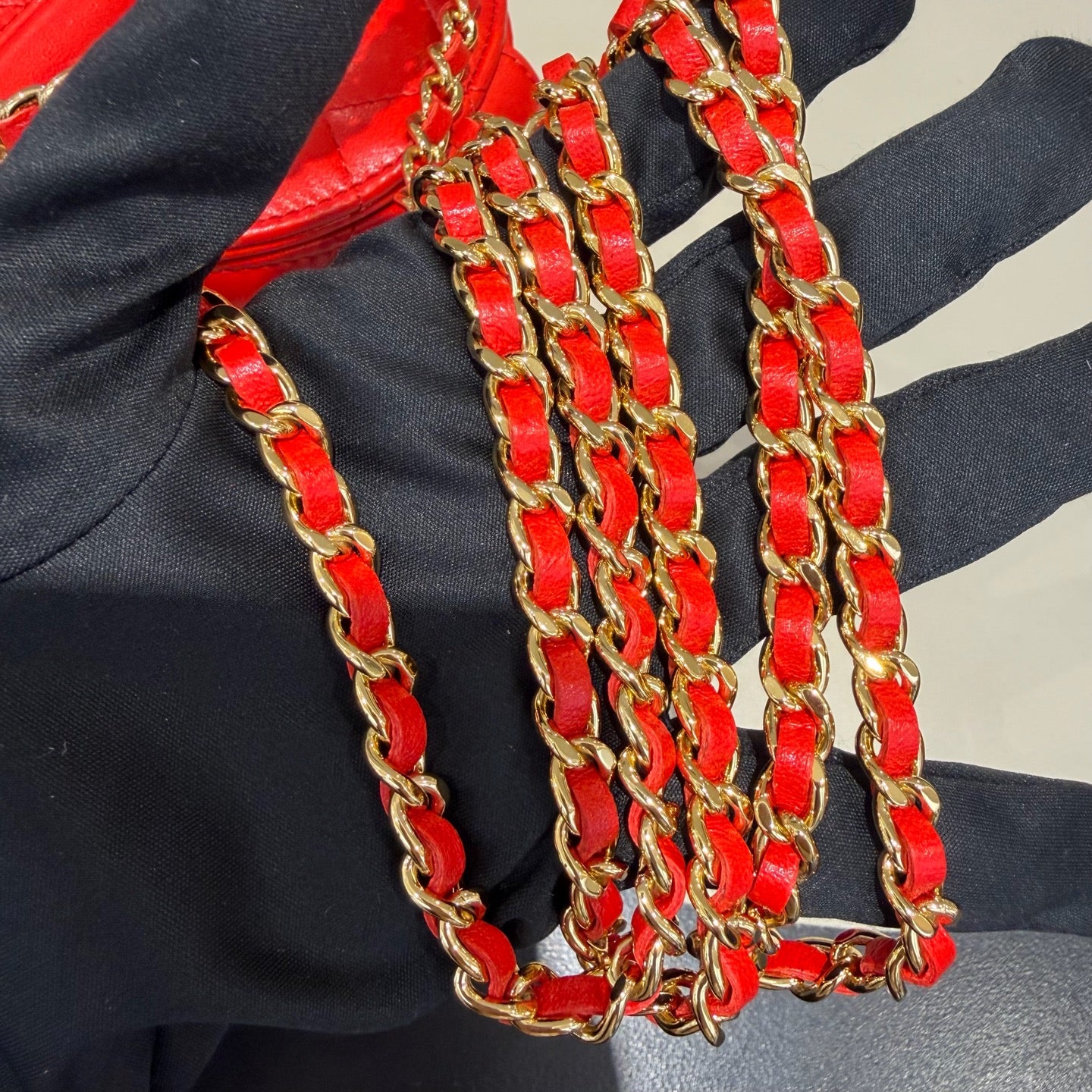Chanel - Other - Leather - Red - (mini)