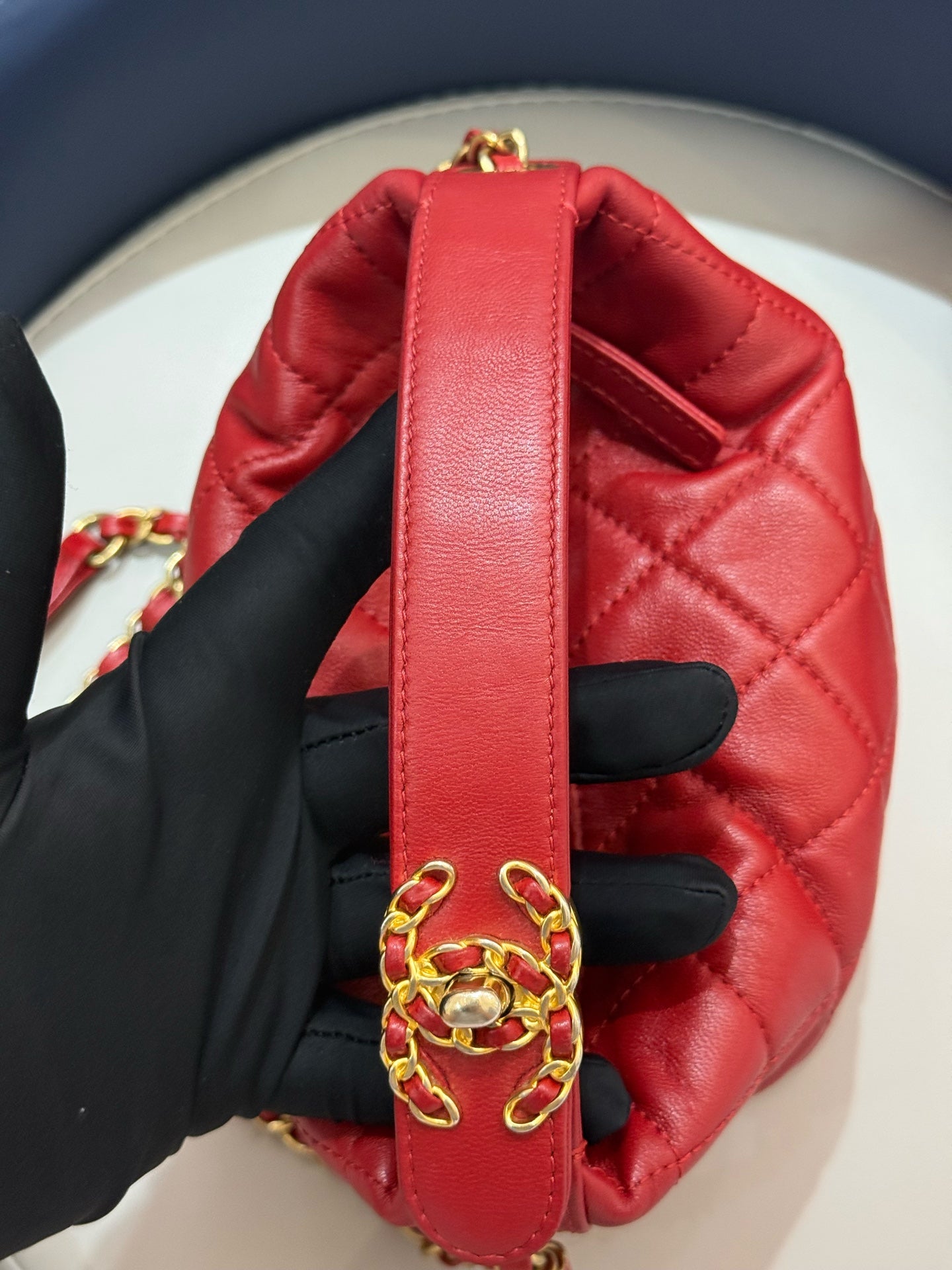 Chanel - Other - Leather - Red - (mini)
