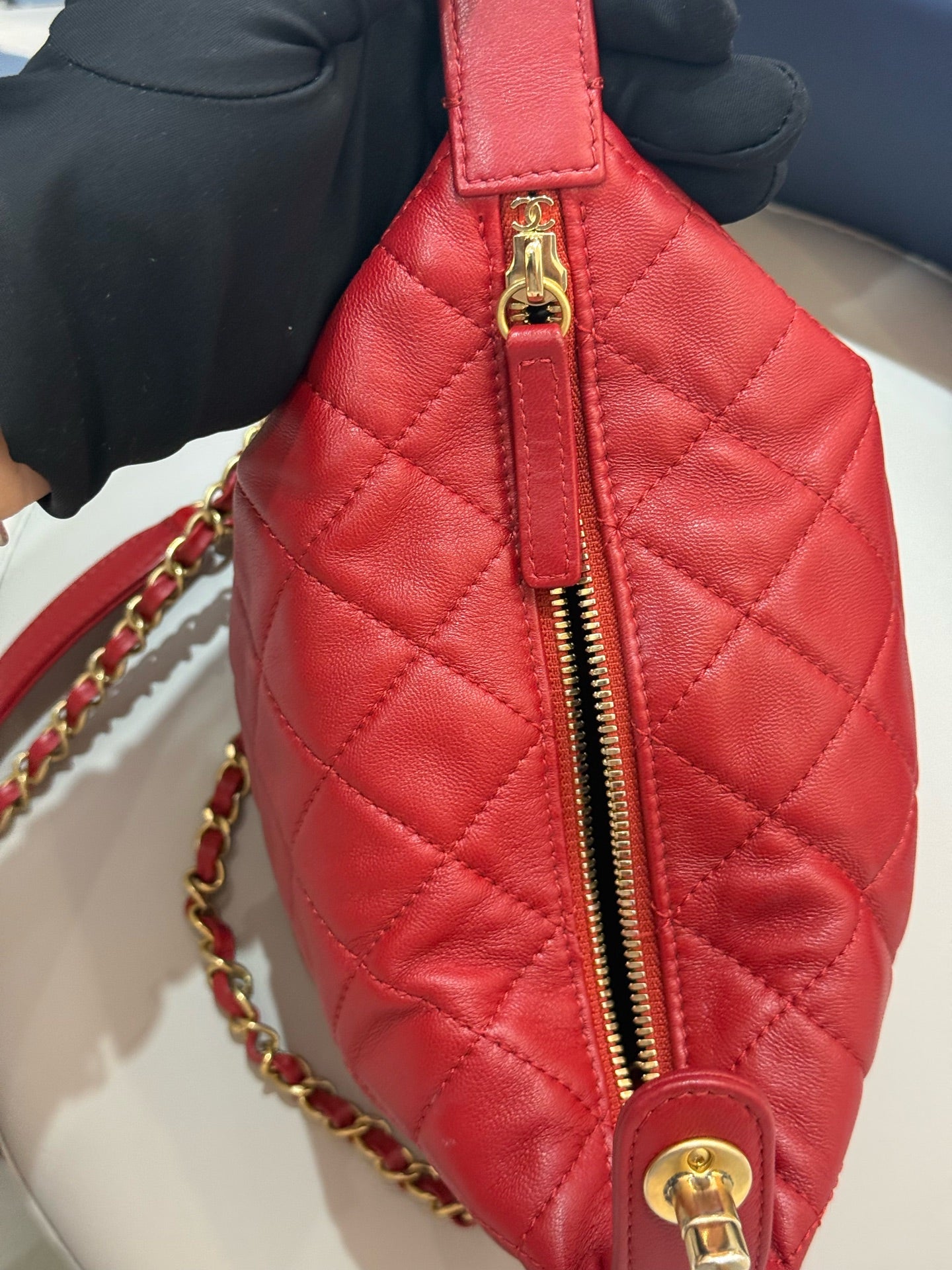 Chanel - Other - Leather - Red - (mini)