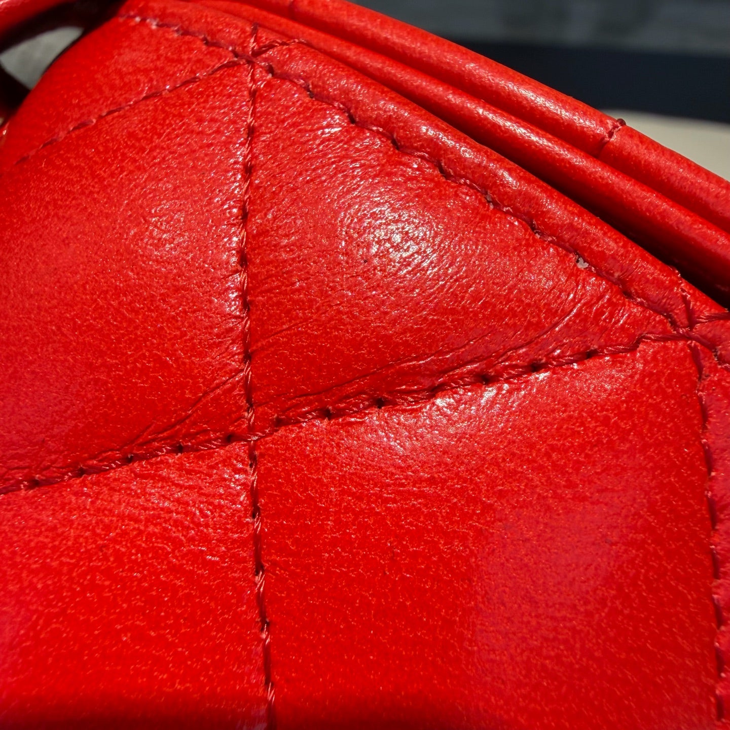 Chanel - Other - Leather - Red - (mini)