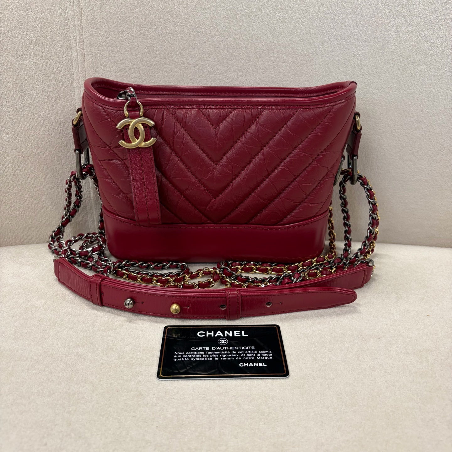 Chanel - Other - Leather - Red - (small)