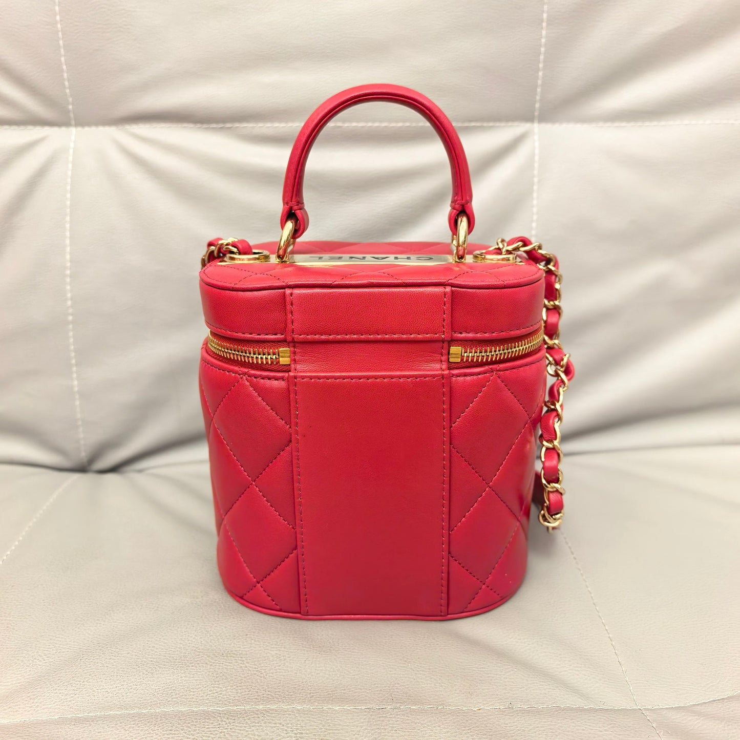 Chanel - Other - Leather - Red - (small)