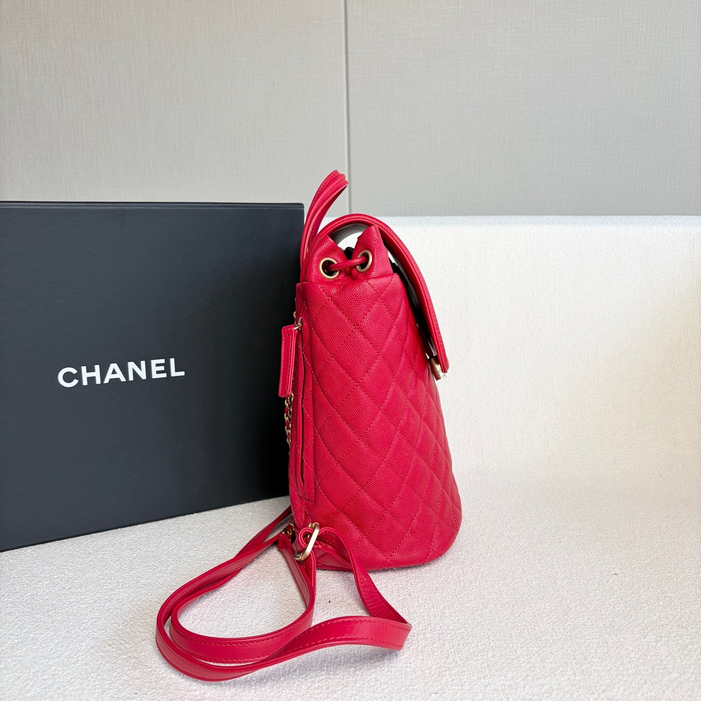 Chanel - Other - Leather - Red - (small)
