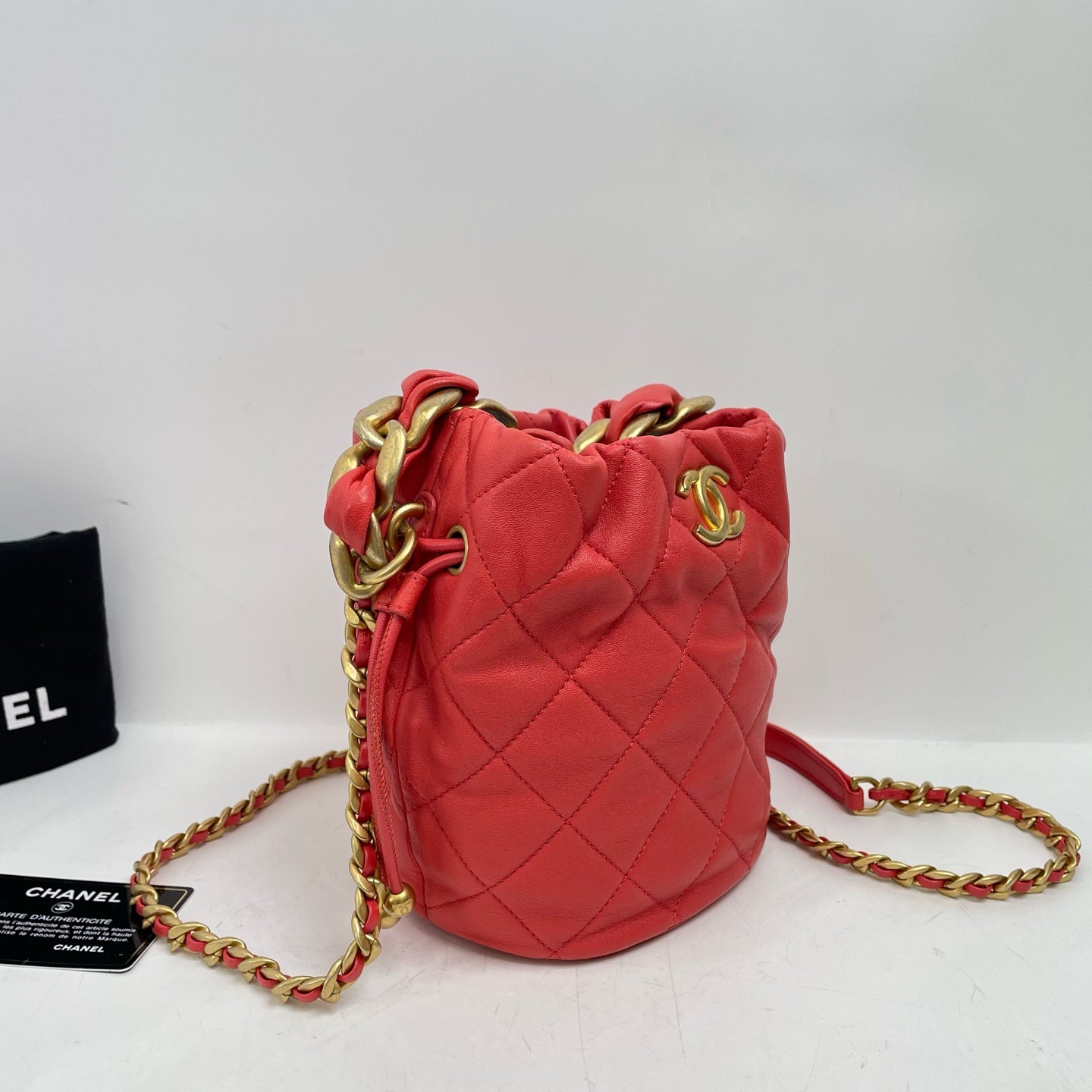 Chanel - Other - Leather - Red - (small)
