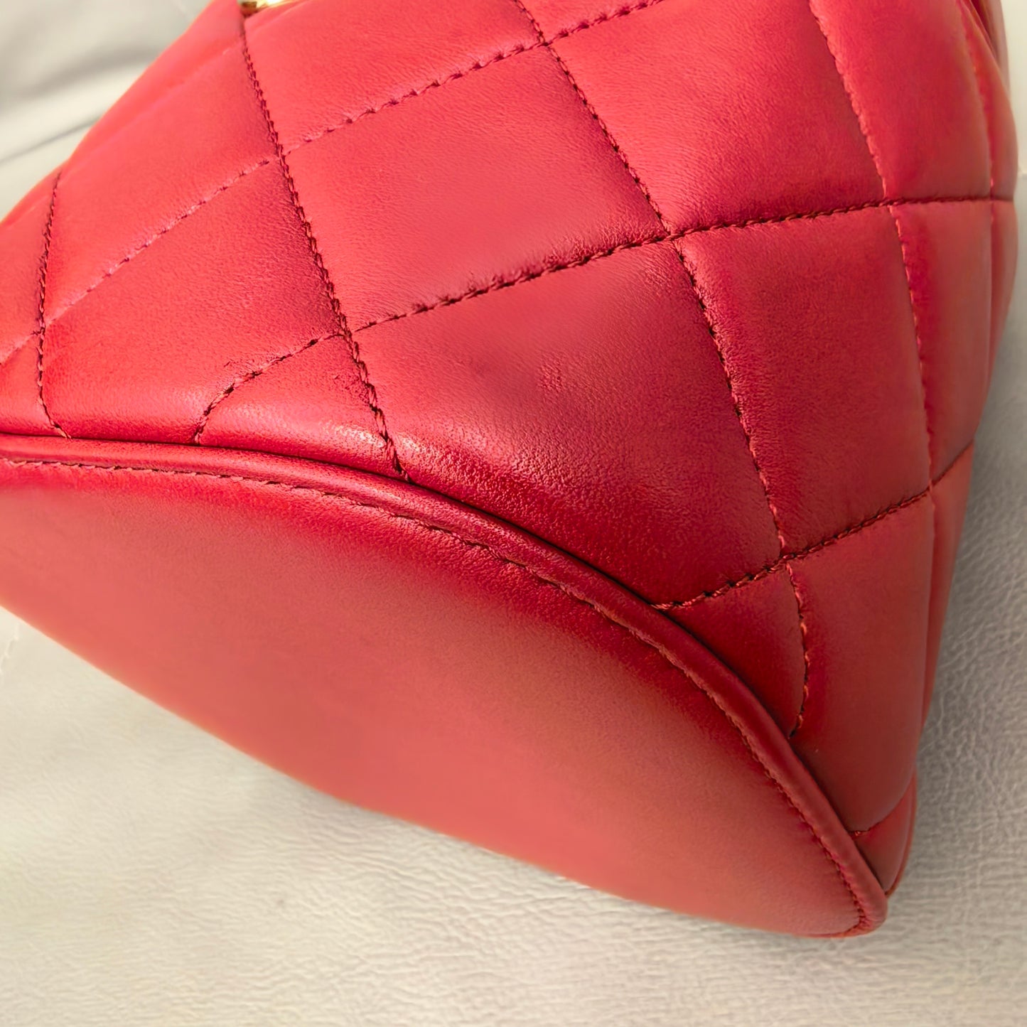 Chanel - Other - Leather - Red - (small)