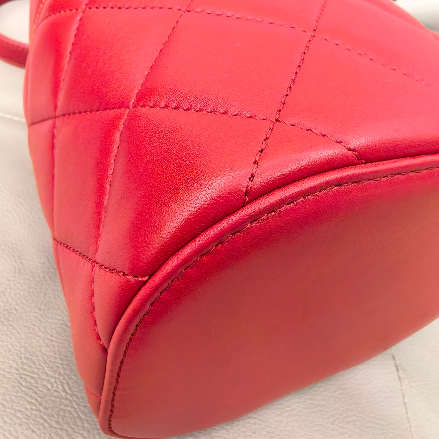 Chanel - Other - Leather - Red - (small)