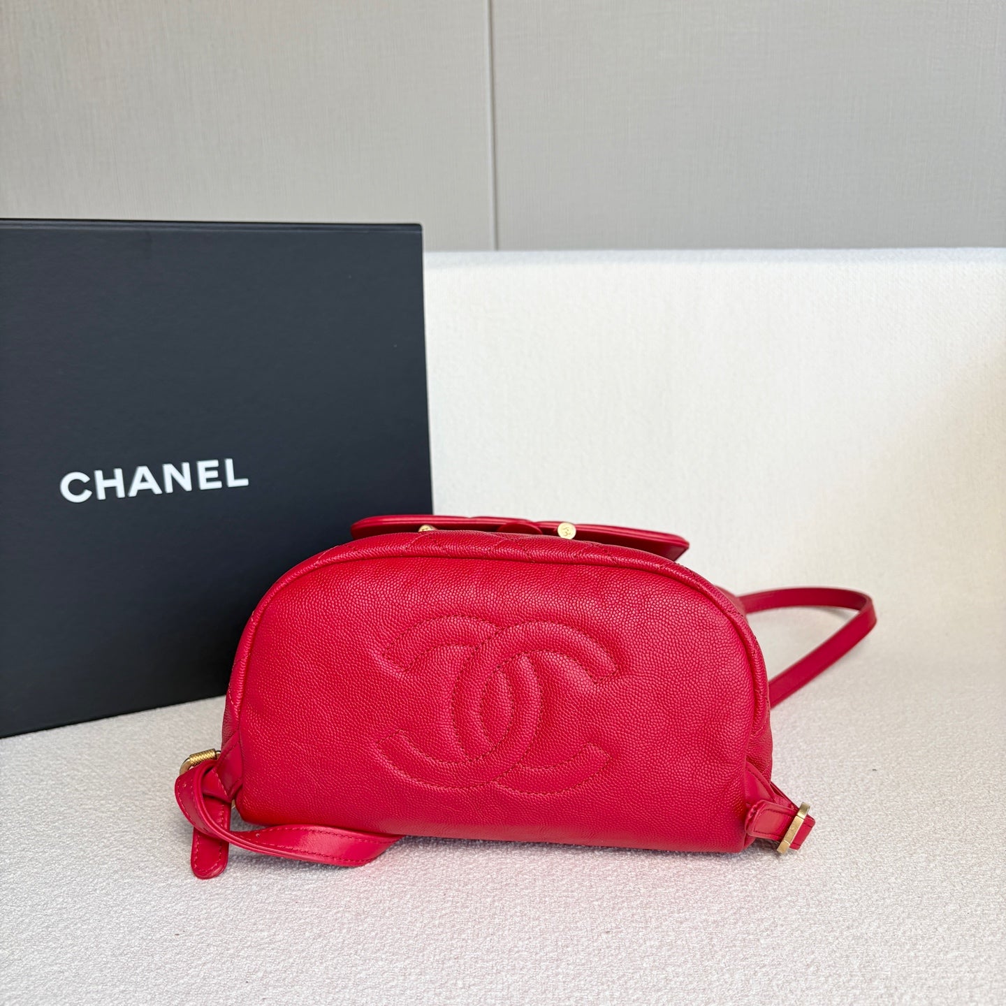 Chanel - Other - Leather - Red - (small)