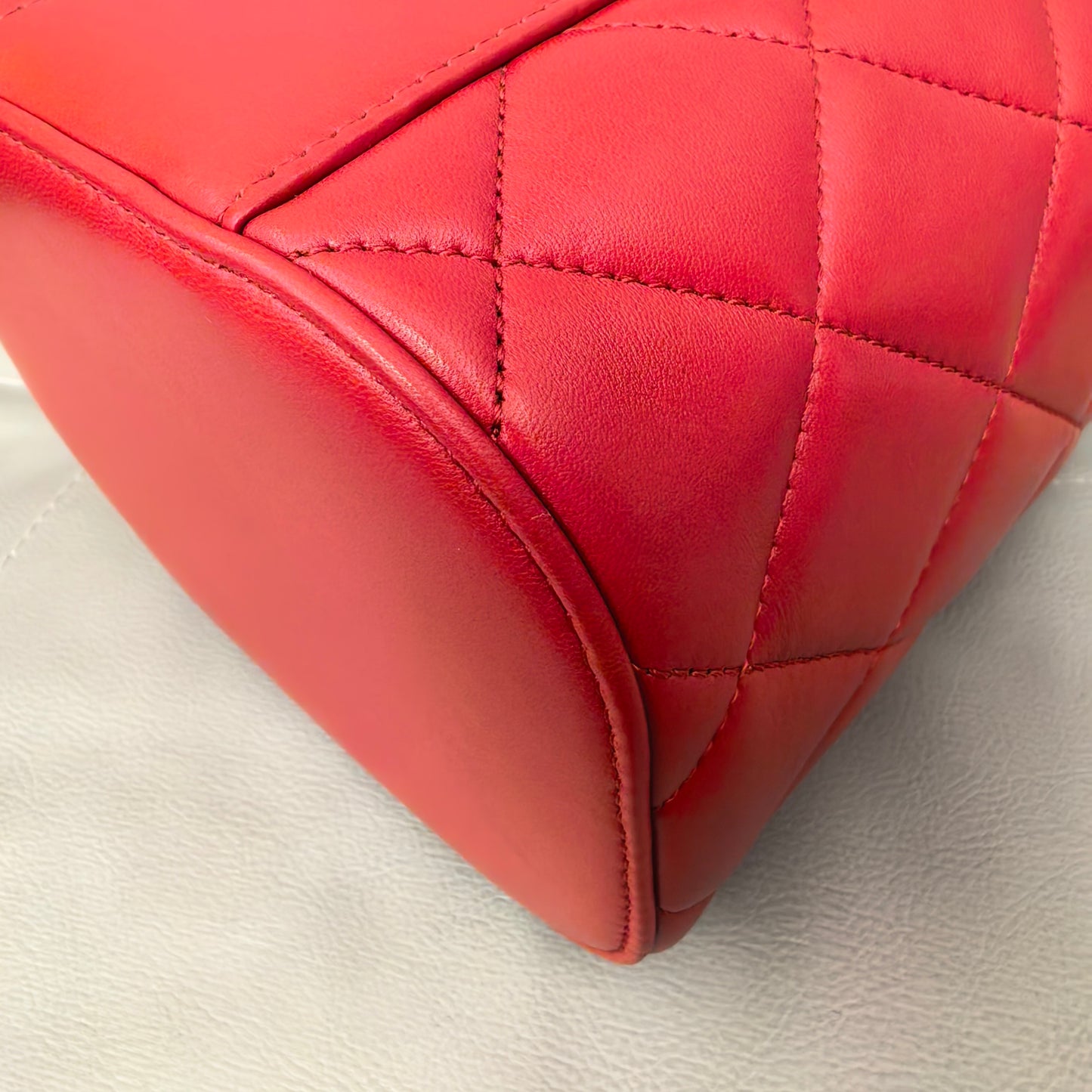 Chanel - Other - Leather - Red - (small)