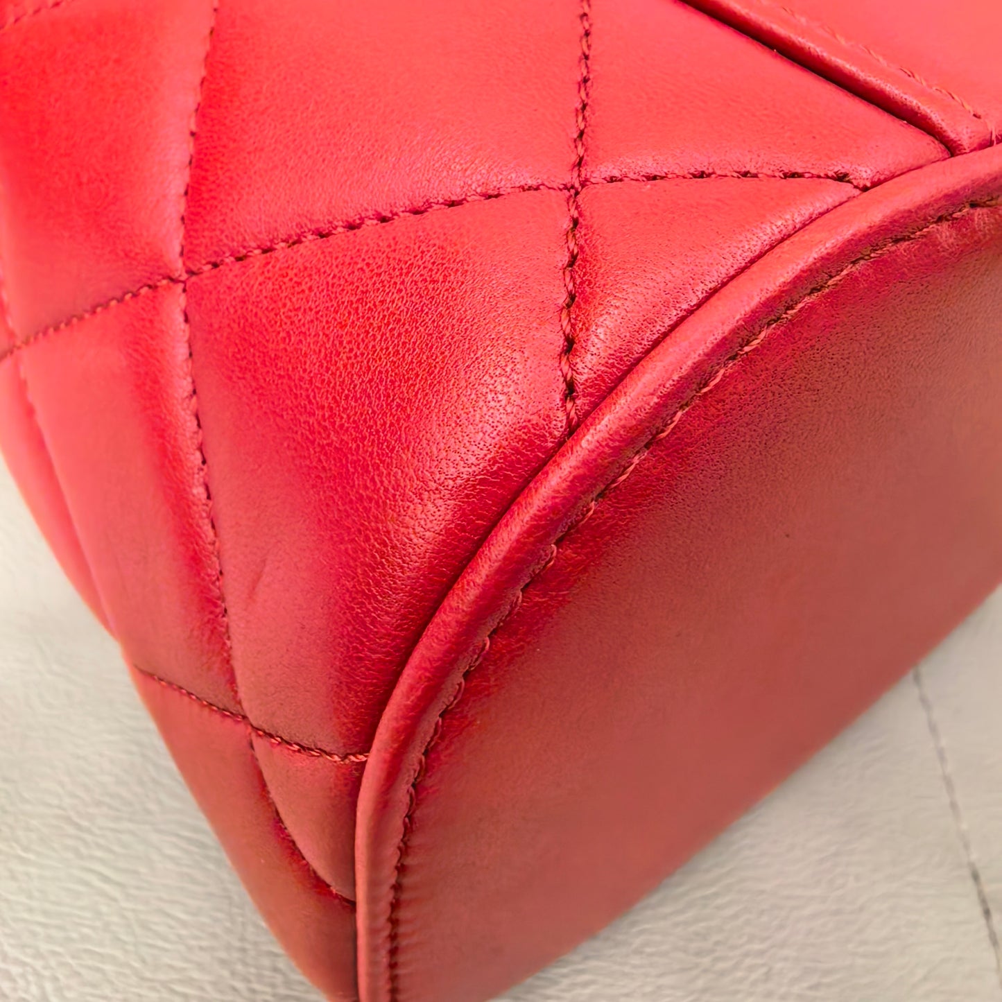 Chanel - Other - Leather - Red - (small)