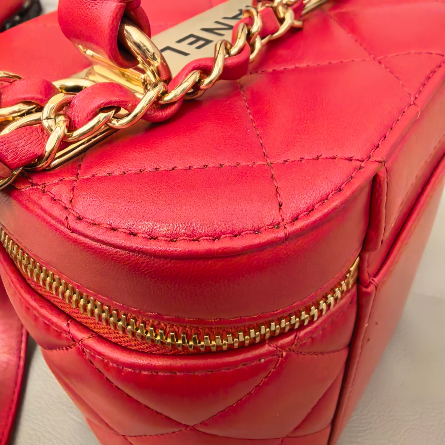 Chanel - Other - Leather - Red - (small)