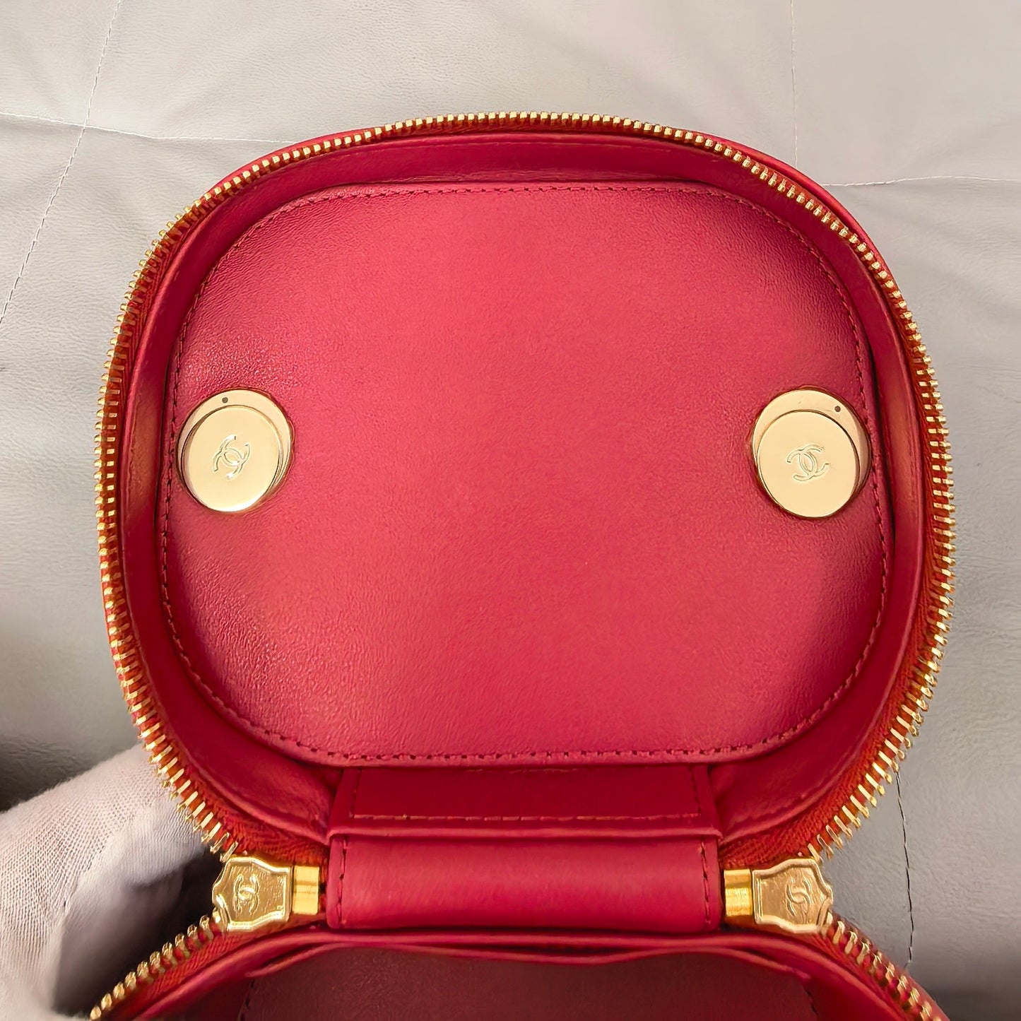 Chanel - Other - Leather - Red - (small)