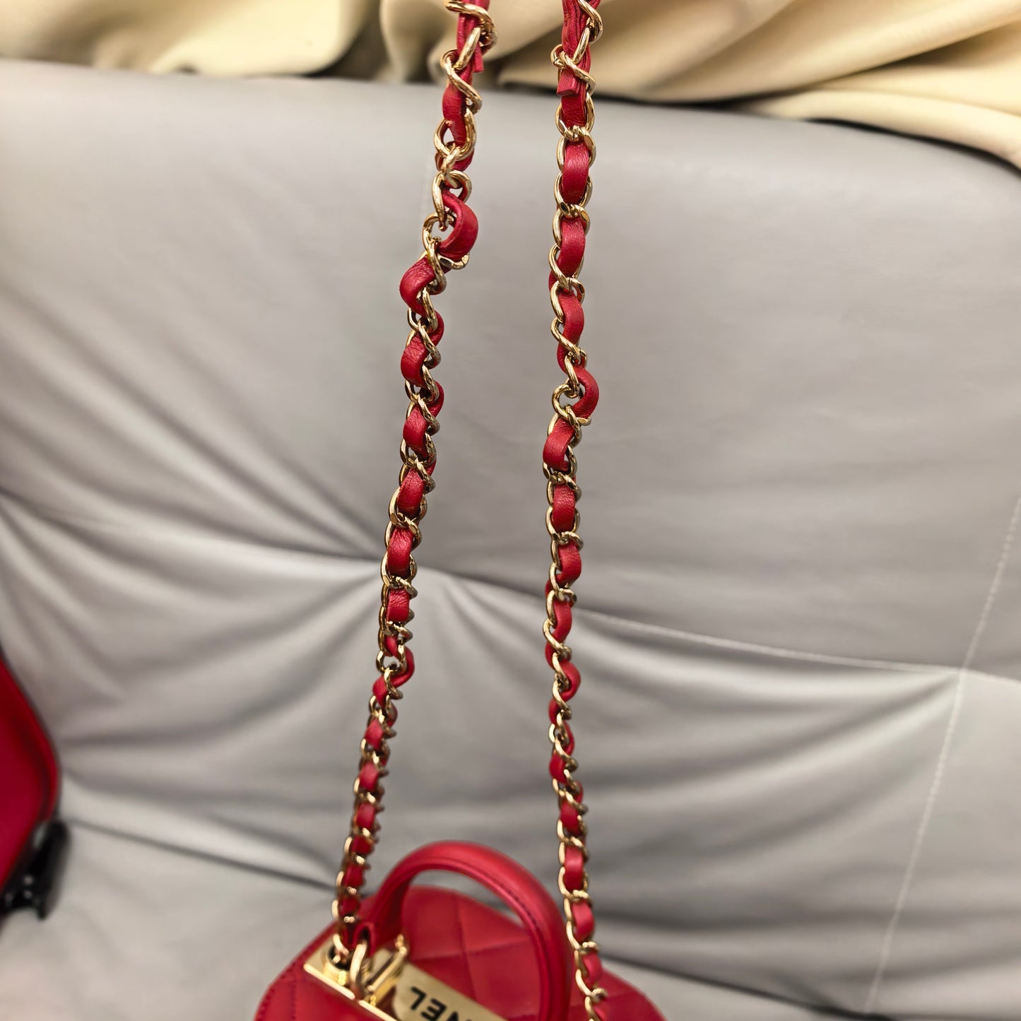 Chanel - Other - Leather - Red - (small)