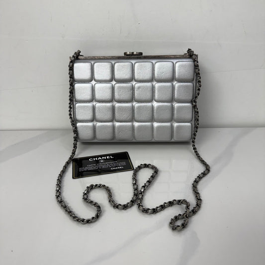 Chanel - Other - Leather - Silver - (mini)