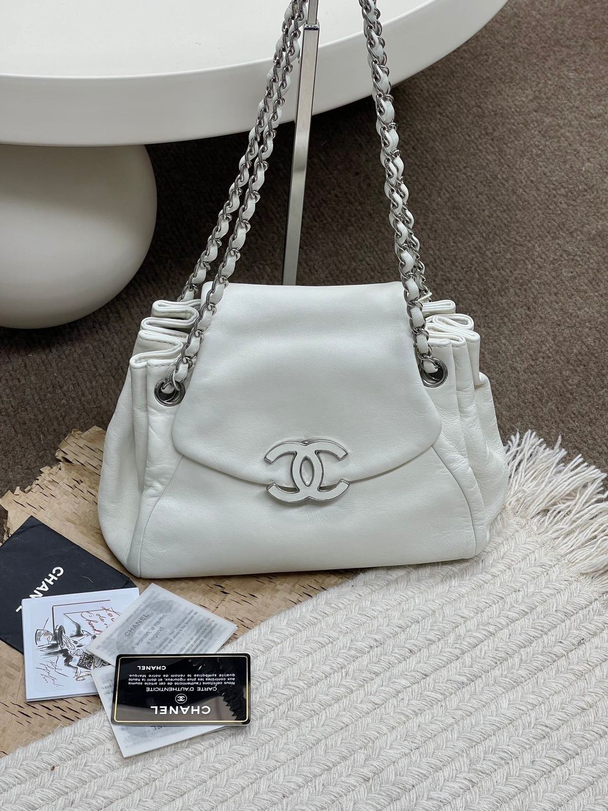 Chanel - Other - Leather - White