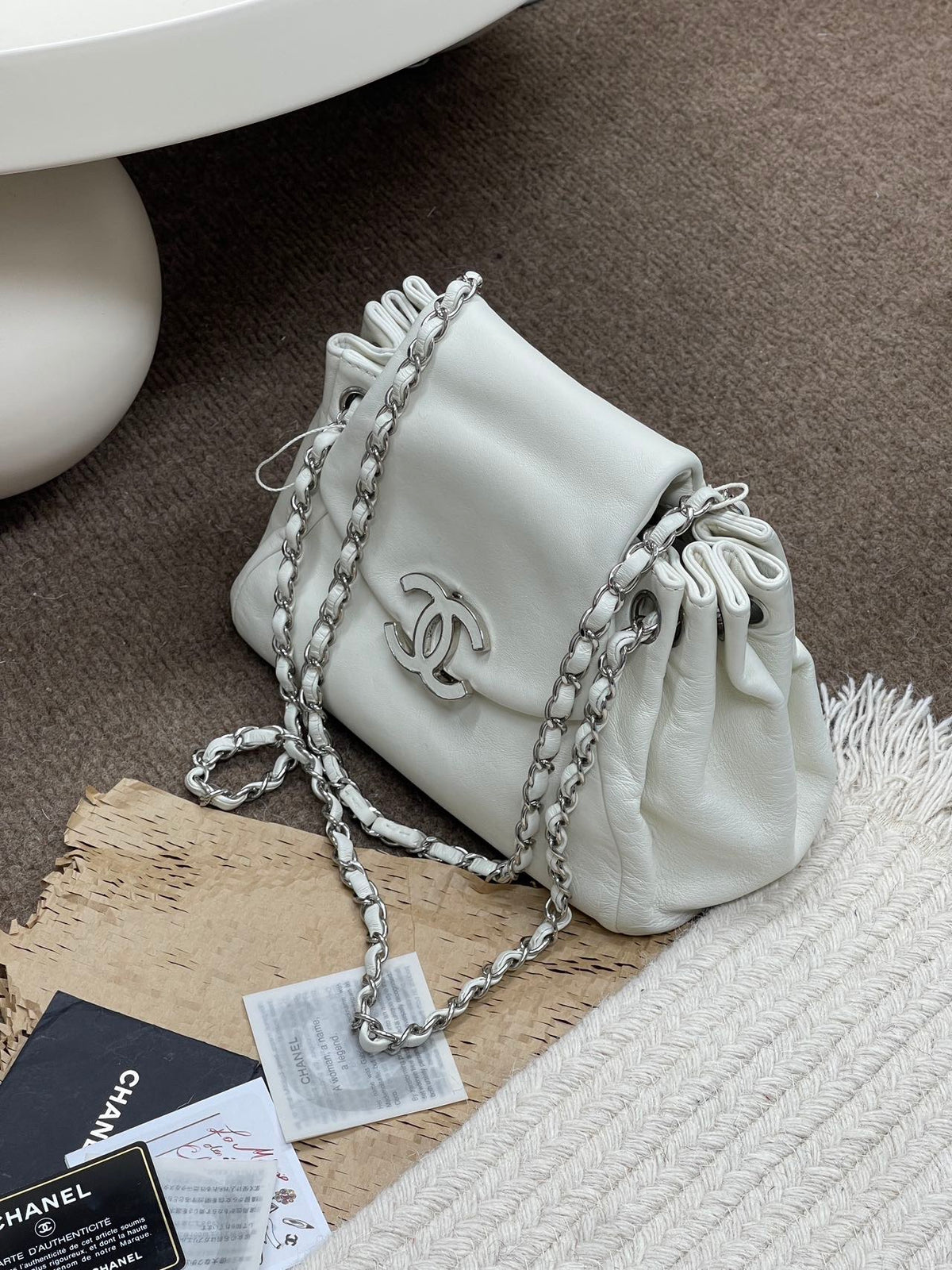 Chanel - Other - Leather - White
